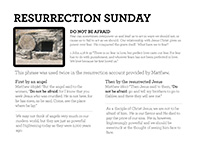 RESURRECTION SUNDAY